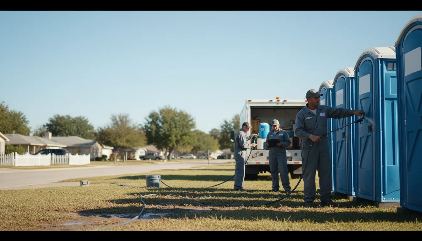 Long-Term Portable Toilet Rental in Goodwin, SD near me